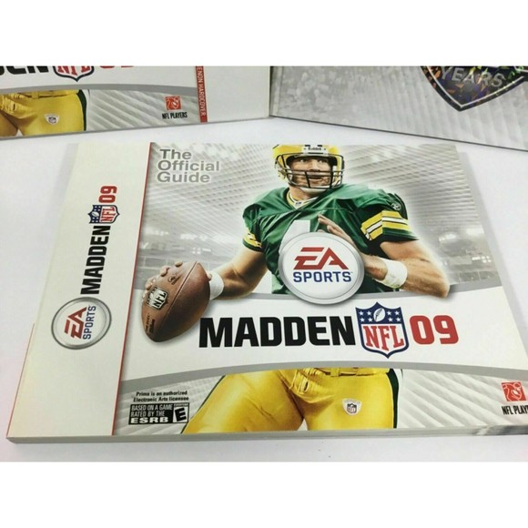 Madden 2009 NFL EA Sports Hardback/Guide Book Mojo Media Limited Edition Bundle - Picture 4 of 6